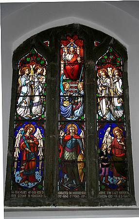 Rock - Detail of Stained Glass